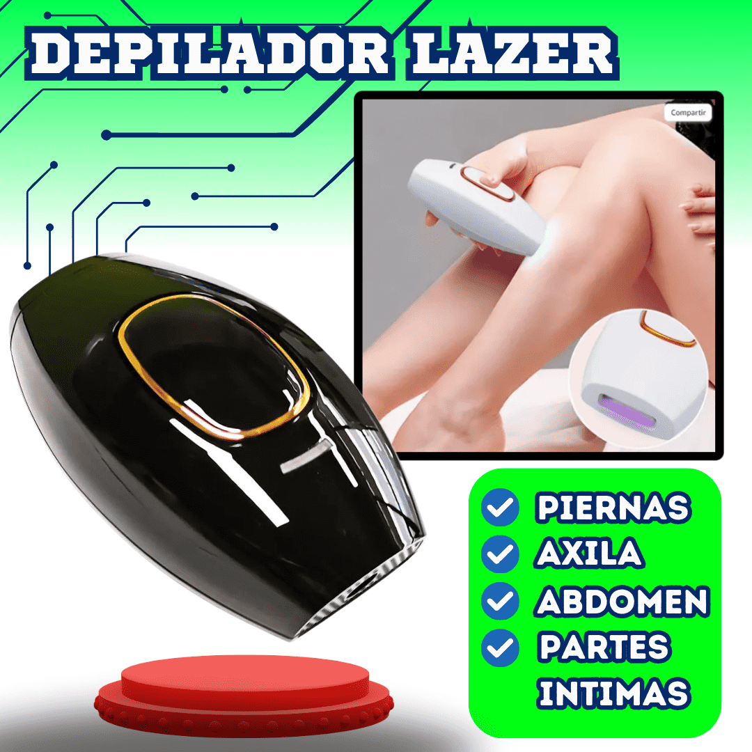 DEPILADOR LÁSER (IPL) PARA DAMAS Y CABALLEROS