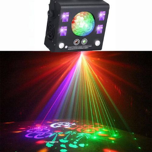 PROYECTOR LASER PROFECIONAL 5 EN 1 PARA ESCENARIOS DE FIESTA