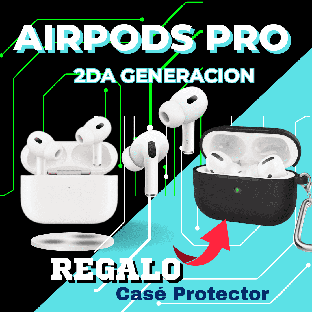 AIRPODS PRO 2DA GENERACIÓN - Calidad (OEM)