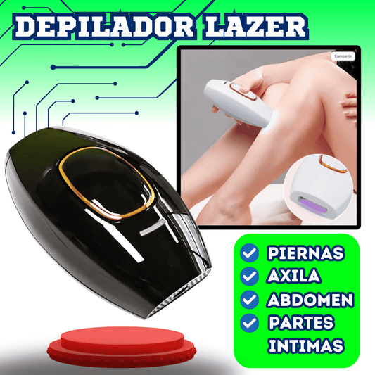 DEPILADOR LÁSER (IPL) PARA DAMAS Y CABALLEROS